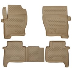Коврики в салон LAND ROVER Range Rover Sport 2005-2012, 4 шт. (полиуретан, бежевые) Element