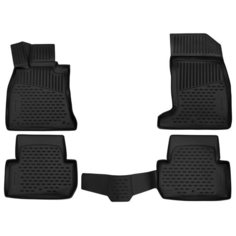 Коврики в салон KIA Stinger, 2017->, седан , 4 шт. (полиуретан) Element