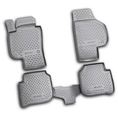 Коврики в салон SKODA Superb 02/2009->, 4 шт. (полиуретан) Element