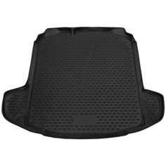Коврик в багажник для SKODA Rapid 2013-2017, 1 шт. (полиуретан) Element