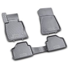 Коврики в салон BMW X1 2009-2015 4 шт (полиуретан) Element