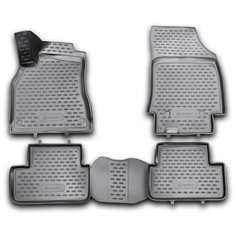 Коврики 3D в салон RENAULT Fluence 2010->, 4 шт. (полиуретан) Element