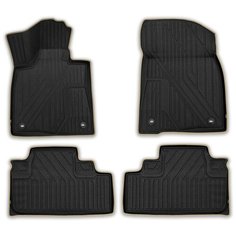 Ковры салона Lada Priora (3D, оригинальный рисунок, толщина 3,2мм) Element