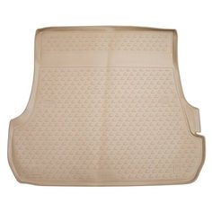 Коврик в багажник TOYOTA Highlander 2010-2013, короткий (полиуретан, бежевый) Element