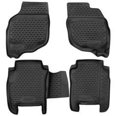 Коврики в салон HONDA Fit 2001-2007,4 шт. (полиуретан) Element