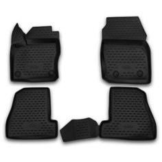 Коврики в салон FORD Focus II 2004-2011, 1-й ряд, 2шт. (полиуретан) Element