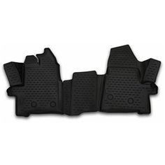 Коврики в салон FORD Transit, 2014-, 2 шт. (полиуретан) Element