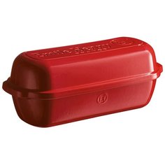 Форма для выпечки хлеба 38,5х16 см, керамика, цвет гранат, Emile Henry, 345503