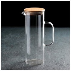 Графин "Эко" 1,5 л, 14х9х27 см 4446216 Magistro