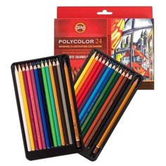 Карандаши цветные Koh- i- Noor Polycolor 24 цвета 3834024007KZ