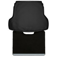 Коврик в багажник с функцией защиты бампера Standard KIA Cerato, 2018->, 1 шт. (полиуретан) Element