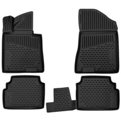 Коврики 3D в салон подходят для KIA K5 III, 2020->, седан, 4шт. (полиуретан) Element