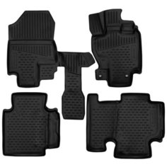 Коврики 3D в салон подходят для HONDA Freed, 2008-2016, правый руль, 4шт. (полиуретан) Element