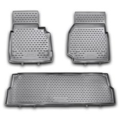 Коврики в салон LAND ROVER Defender 110, 2007- 3 шт. (полиуретан) Element