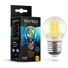 Лампочка светодиодная Voltega Globe E27 9W Graphene, 7138, 6,5W, E27