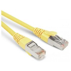 Hyperline Патч-корд F/UTP 5е категории 3м Hyperline PC-LPM-STP-RJ45-RJ45-C5e-3M-LSZH-YL желтый