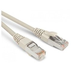 Hyperline Патч-корд F/ UTP 5е категории 2м Hyperline PC-LPM-STP-RJ45-RJ45-C5e-2M-LSZH-GY серый