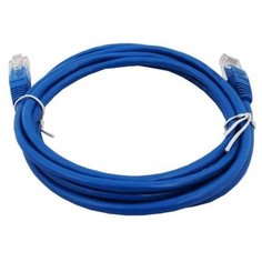 Bion Патч корд UTP кат.5е 5м синий [Бион][BNPP12-5M/B]