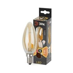 ЭРА Б0019002 Светодиодная лампа свеча F-LED B35-5w-827-E14 ERA