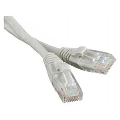 Hyperline Патч-корд UTP 5E категории 3.0м Hyperline PC-LPM-UTP-RJ45-RJ45-C5e-3M-LSZH-GY серый