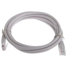 Cablexpert Патч-корд медный UTP PP10-0.5M кат.5, 0.5м, литой, многожильный (серый)