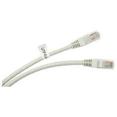 Gembird Патч-корд UTP 5E категории 5м серый CCA PVC