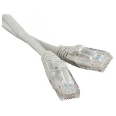 Hyperline Патч-корд UTP 6 категории 1.5м Hyperline PC-LPM-UTP-RJ45-RJ45-C6-1.5M-LSZH-GY серый