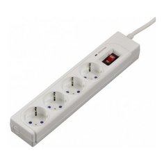 HAMA Удлинитель HAMA H-121939 1.5 м 4 розетки
