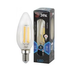 ЭРА Б0019003 Светодиодная лампа свеча F-LED B35-5w-840-E14 ERA