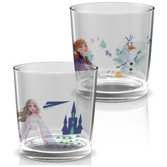 PRIORITY Набор стаканов "Ода Холодное сердце 2" 2 шт., 250 мл прозрачный