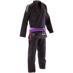 Кимоно (ги) для бразильского джиу-джитсу 500 чёрное для взрослых, размер: A2 175-185 OUTSHOCK Х Декатлон Decathlon