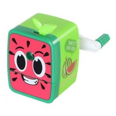 Silwerhof Точилка для карандашей механическая Silwerhof Vitamin A арбуз 194012-01 Солнечная коллекция 1 отверстие пластик ассорти коробка