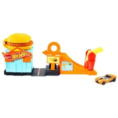 Трек Hot Wheels City Downtown Burger Dash GPD09