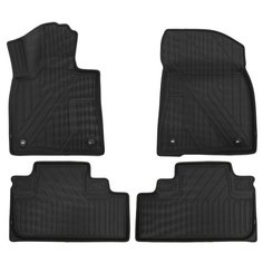 Коврики в салон INFINITI FX35 2003-2009, 4 шт. (полиуретан, серые) Element