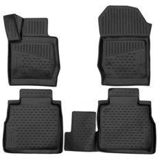 Коврики 3D в салон для Haval Poer 2020 -, 4шт. (полиуретан) Element