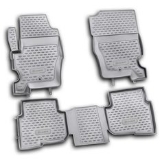 Коврики в салон LAND ROVER Discovery 4, 2010-2014, 4 шт. (полиуретан) Element