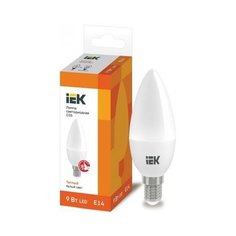 Iek LLE-C35-9-230-30-E14 Лампа светодиодная LED C35 свеча 9Вт 230В 3000К E14