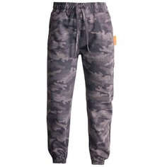 Брюки N.O.A. размер 104 (30), темно-серый меланж NOA