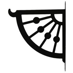 Кронштейн для кашпо Greengo Веер 25cm 4849368