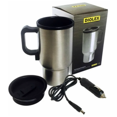 Термокружка c прикуривателем Diolex 450 мл DXMA-450-1