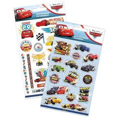 Набор наклеек-тату переводных и объемных наклеек Тачки / временное тату / наклейки для творчества Priority