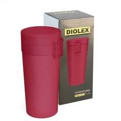 Diolex Термокружка 400 мл DXMV-450-4 (с кнопкой клапаном)