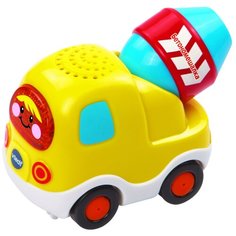 Интерактивная развивающая игрушка VTech Бетономешалка, желтый/голубой