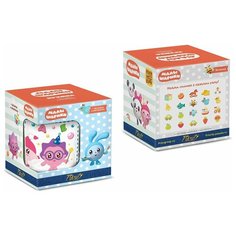 Кружка PrioritY в подарочной коробке "Малышарики" стекло, 200мл.