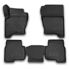 Коврики в салон LAND ROVER Discovery 4, 2014-, 4 шт. (полиуретан) Element