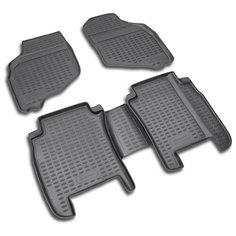 Коврики в салон HONDA Jazz 2001-2008, 4 шт. (полиуретан) Element