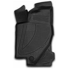 Коврик в салон LADA Kalina, 2004-, передний левый, 1 шт. (полиуретан) Element