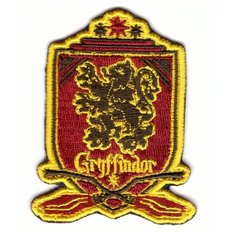Наклейка-патч / многоразовая нашивка на одежду / декор для одежды (Гарри Поттер, Гриффиндор ) Priority