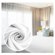 Вуаль Amore Mio однотонная 600*290 см - 1 шт. Белый