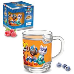 Кружка PrioritY в подарочной коробке "Щенячий патруль: Мегащенки" 200 мл (стекло)